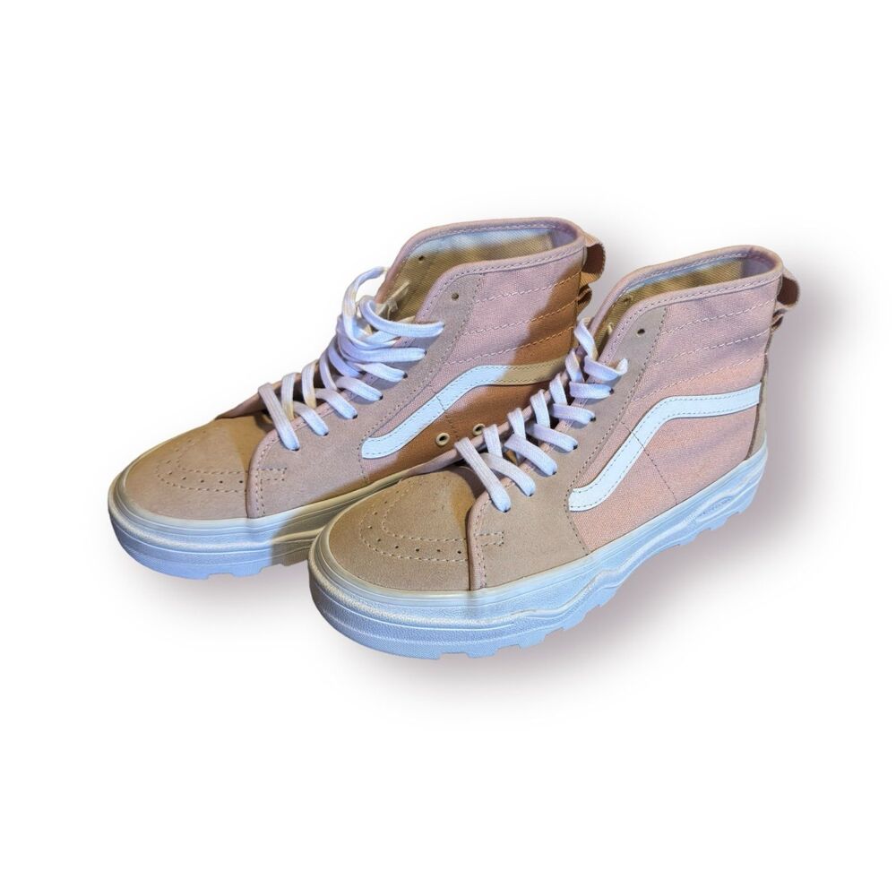 Vans Sentry SK8-HI Waffle Cup Women's size 8 High‎ Top Dust Rose Canvas Suede